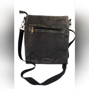 Cargoit Grey Canvas Crossbody Bag
